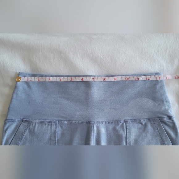 Aerie Blue Biker Shorts - Picture 8 of 9
